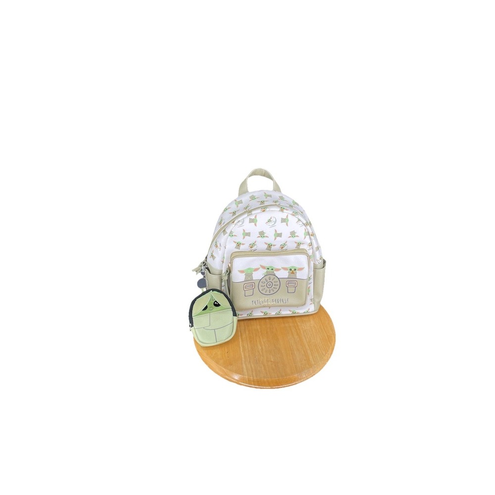 NEW, Disney Star Wars Mandalorian Baby Yoda Mini Backpack Dani Nicole NWT - Picture 1 of 8